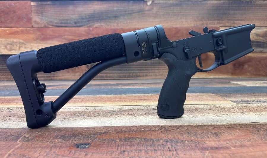 Blitzkrieg Tactical Diomedes 5.56 14.5" BLK Rifle w/ Ace Fixed Entry Skeleton Stock