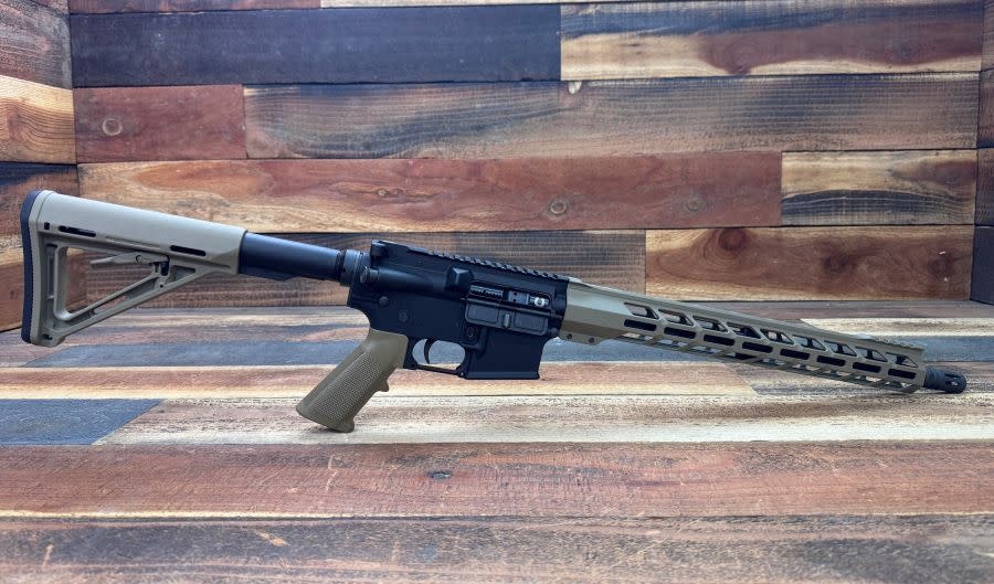 Blitzkrieg Tactical Diomedes 5.56 16" BLK/FDE Rifle w/ MOE Stock
