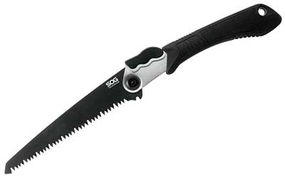 SOG Knives & Tools, Folding Saw, 8.25" Carbon Steel Blade
