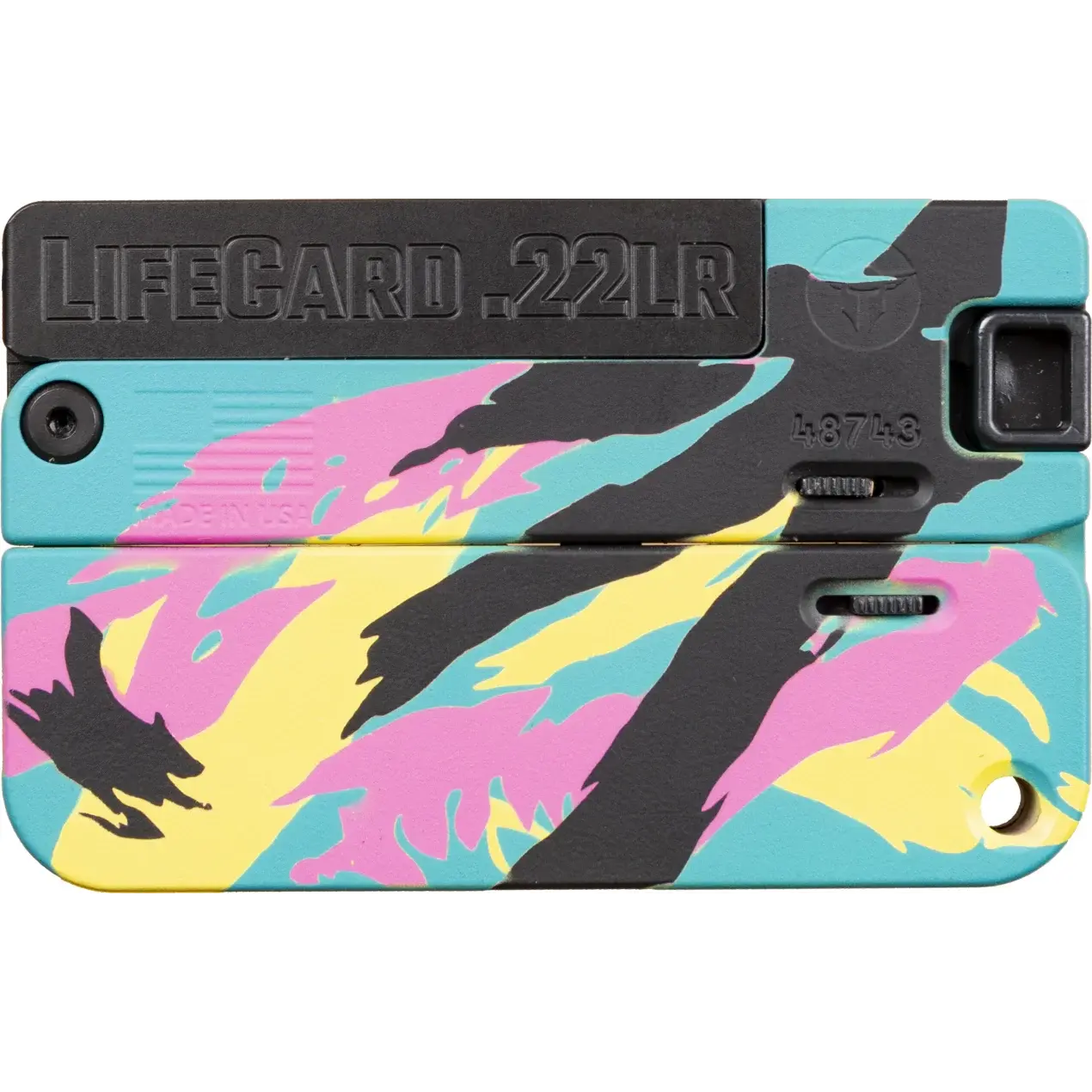 Trailblazer Lifecard 22 LR 2.5'' Pistol_Miami Vice Theme Colors