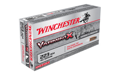 Winchester 223 rem Varmint-X 40 gr 20 rnd box
