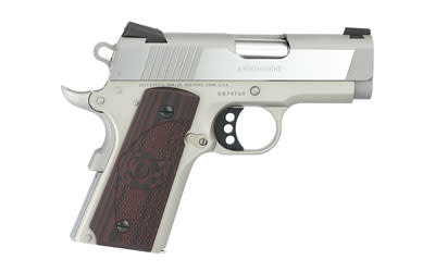 Colt, Defender, 1911, 45ACP, 3", SS/BLK Cherry 7RND Pistol