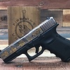 Glock 19 9mm 4" Nickel Plated AZTEC Gold (2)15RND Pistol