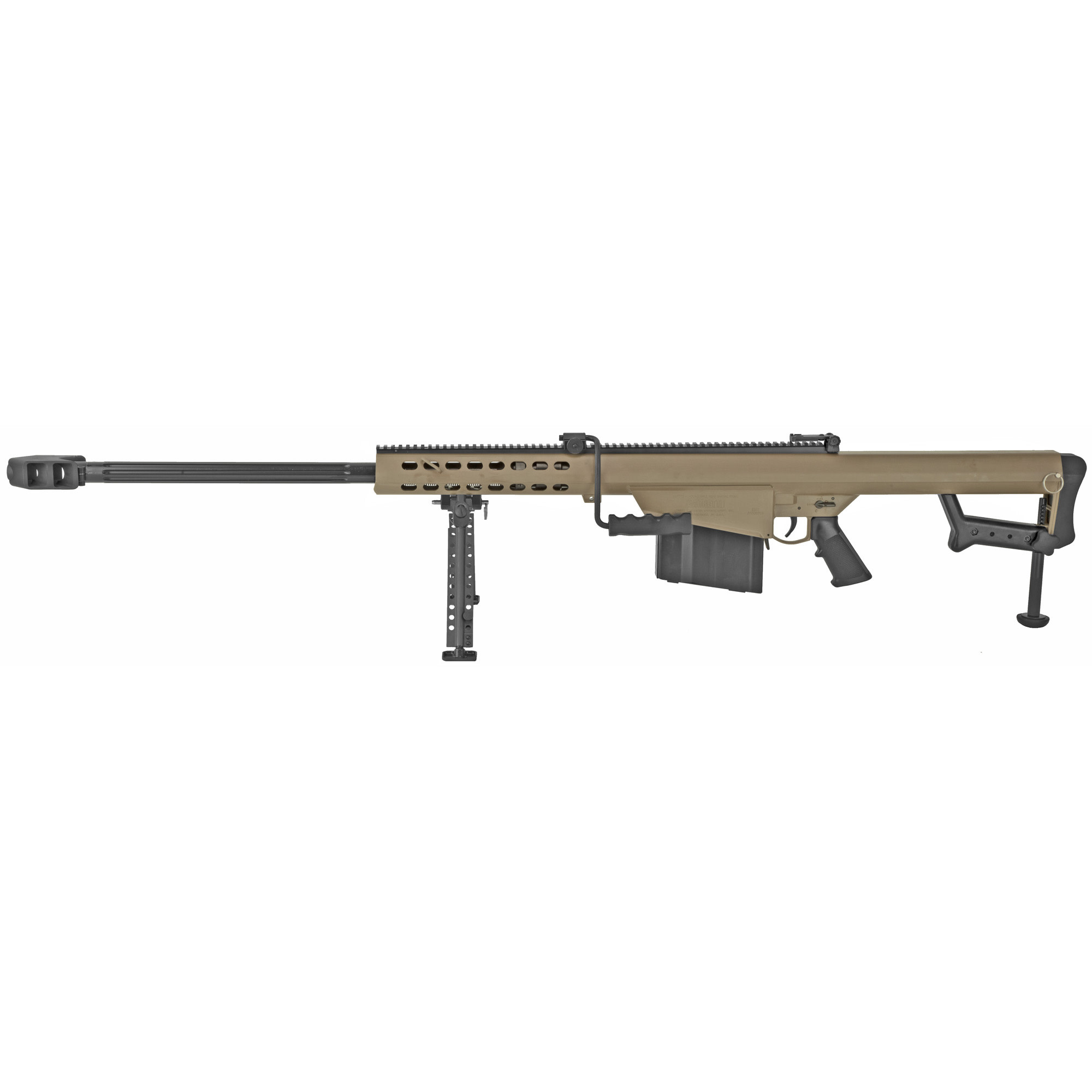 Barrett, 82A1, 50BMG, 29" Fluted Barrel, FDE,10 RD Rifle