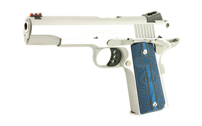 Colt, 1911, Govt. Competition, .38 Super, 5", SS/Blue 9RD Pistol
