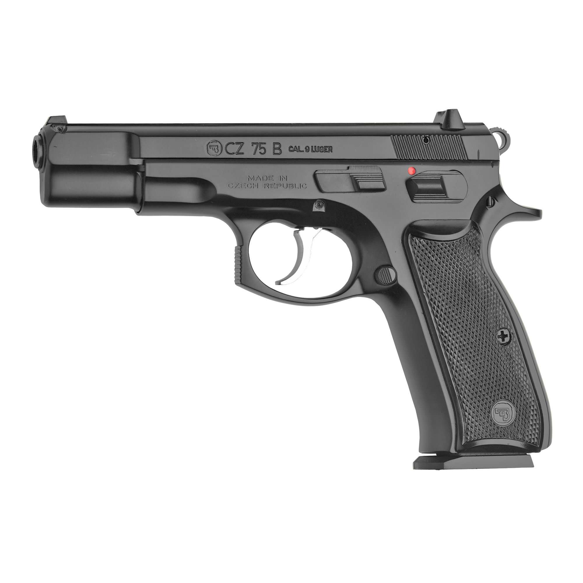 CZ-USA 75B 9MM4.6" BLK (2)10RD Pistol