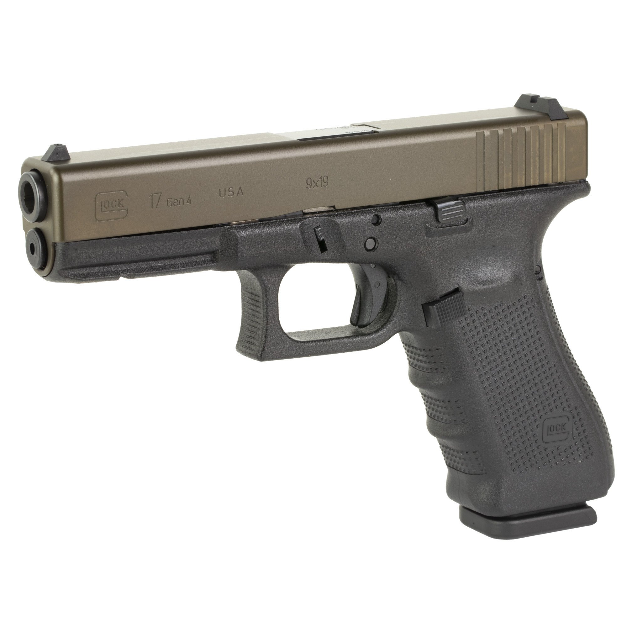 Glock, 17, GEN 4, 9MM 4.49" Oil Rubbed Bronze (3)17RD Pistol
