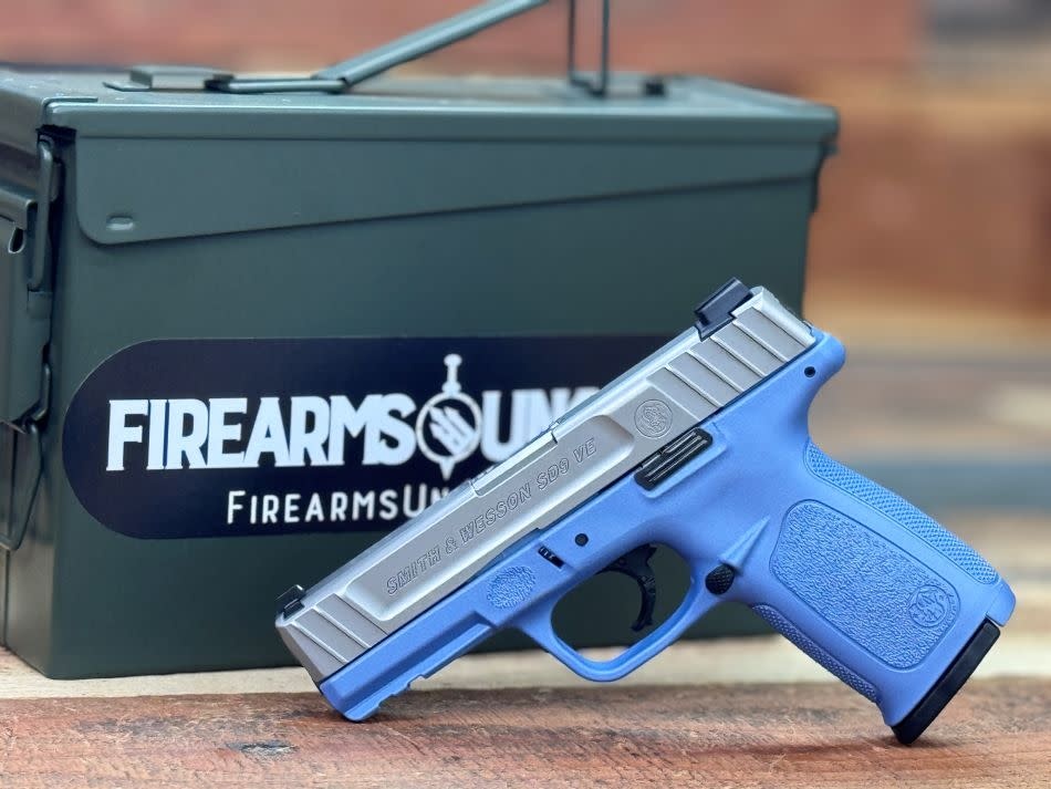 Smith & Wesson, SD9VE, 9MM, 4", 16RD, Cerakote_Polar Blue