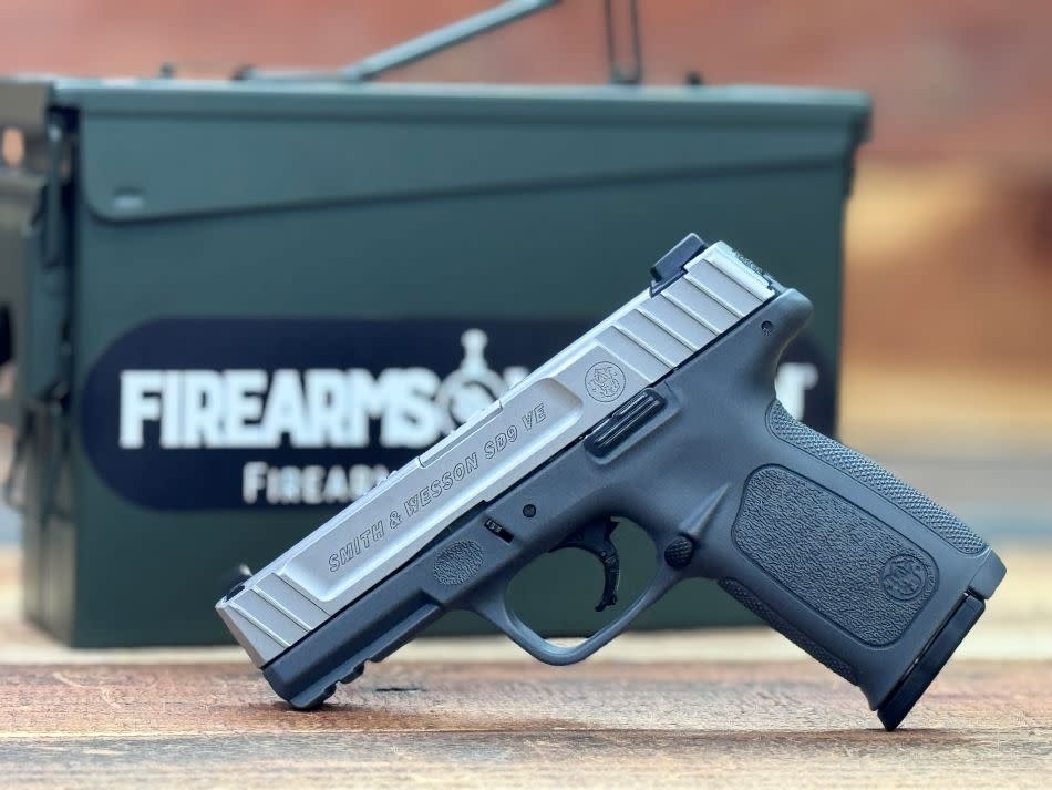 Smith & Wesson, SD9VE, 9MM, 4", 16RD, Cerakote_Springfield Grey