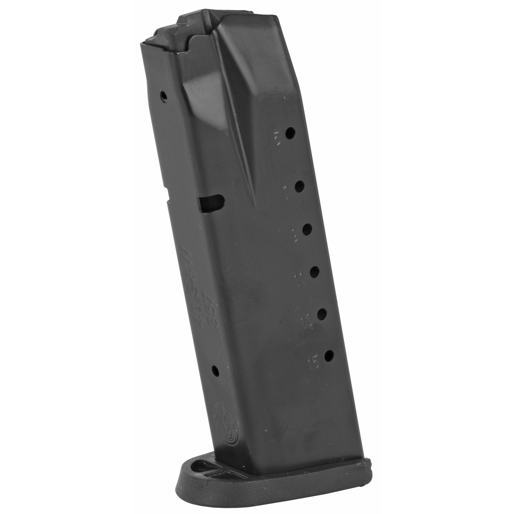 Smith & Wesson, Magazine, 357 Sig/ 40 S&W, 15 Rounds, Fits M&P , Steel, Black