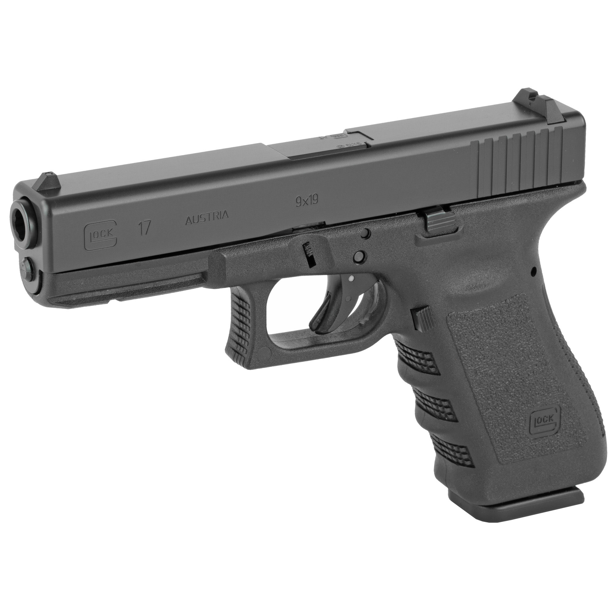 Glock G17 Gen3 9MM 4.49" BLK (2)10RD Pistol (CA Comp)