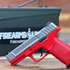 Smith & Wesson, SD9VE, 9MM, 4", 16RD, Cerakote_USMC Red