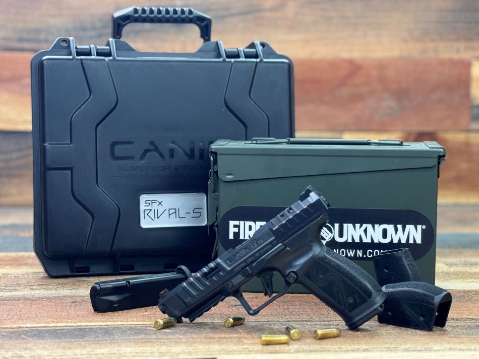 CANIK, SFX RivalS Darkside, Steel Frame, 9MM, 5", 18 Rnds, 2 Mags