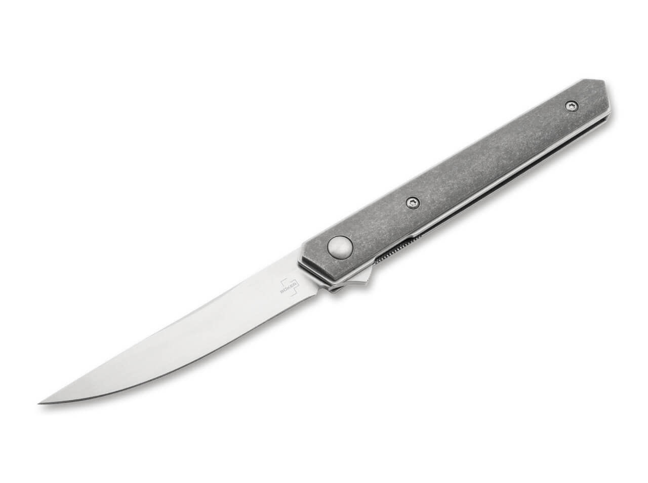 Boker Plus Kwaiken Air Mini Ti 3.07" Grey Knife