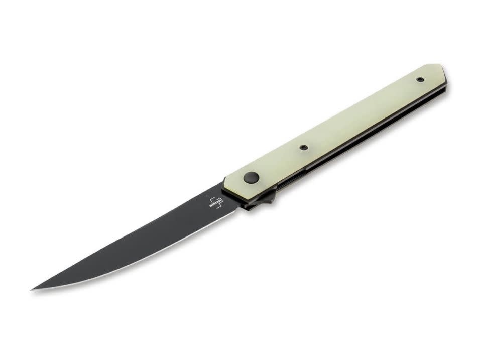 Böker Plus Kwaiken Air G10 Jade 3.54" Natural Knife