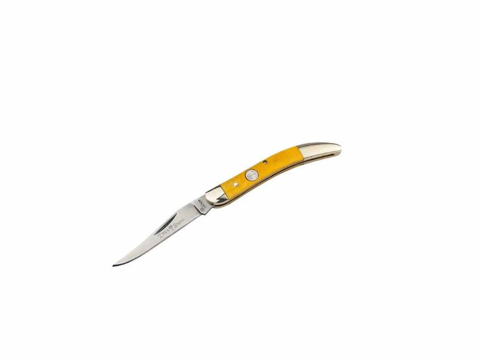 Boker Texas Toothpick 2.0 Bone 3" Yellow Knife