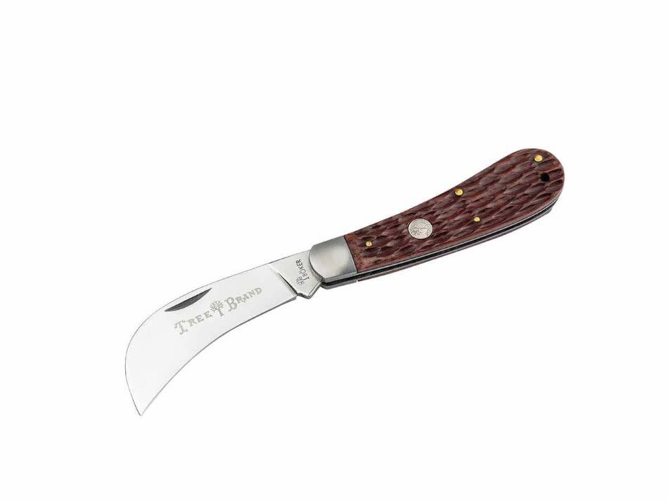 Boker TS 2.0 Hawkbill 3" Brown Pocket Knife