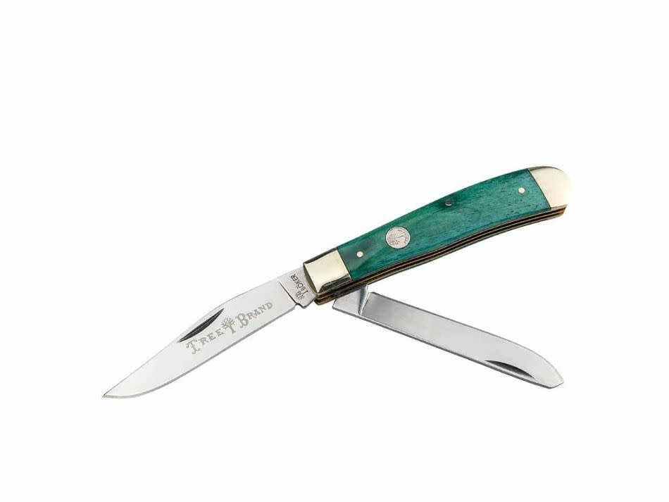 Boker TS 2.0 Trapper Green Bone Knife