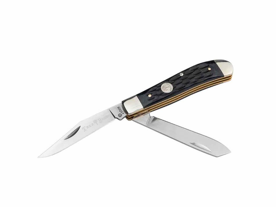 Boker TS 2.0 Mini Trapper Jigged Black Bone