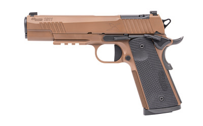 Sig Sauer, 1911 X Series, 1911, 45 ACP, 5", Coyote, 8 Rnds, 2 Mags