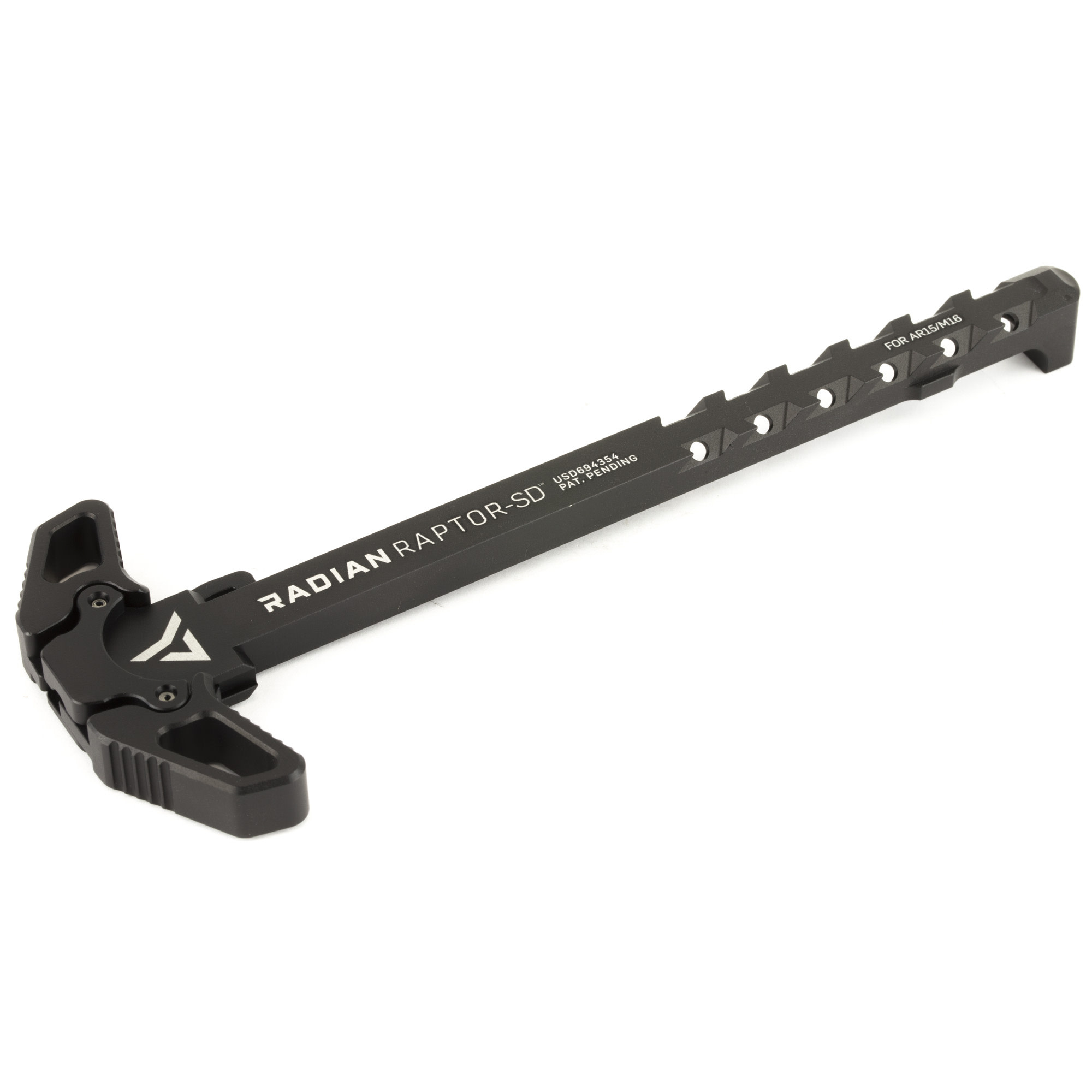 Radian Weapons, Raptor SD Ambidextrous Charging Handle, Ported, Black, 5.56MM