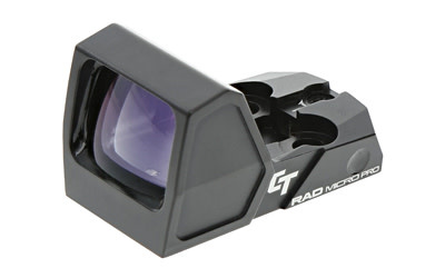Crimson Trace , RAD Micro Pro, Green Dot, Compact Open Reflex Sight, Black, 5 MOA
