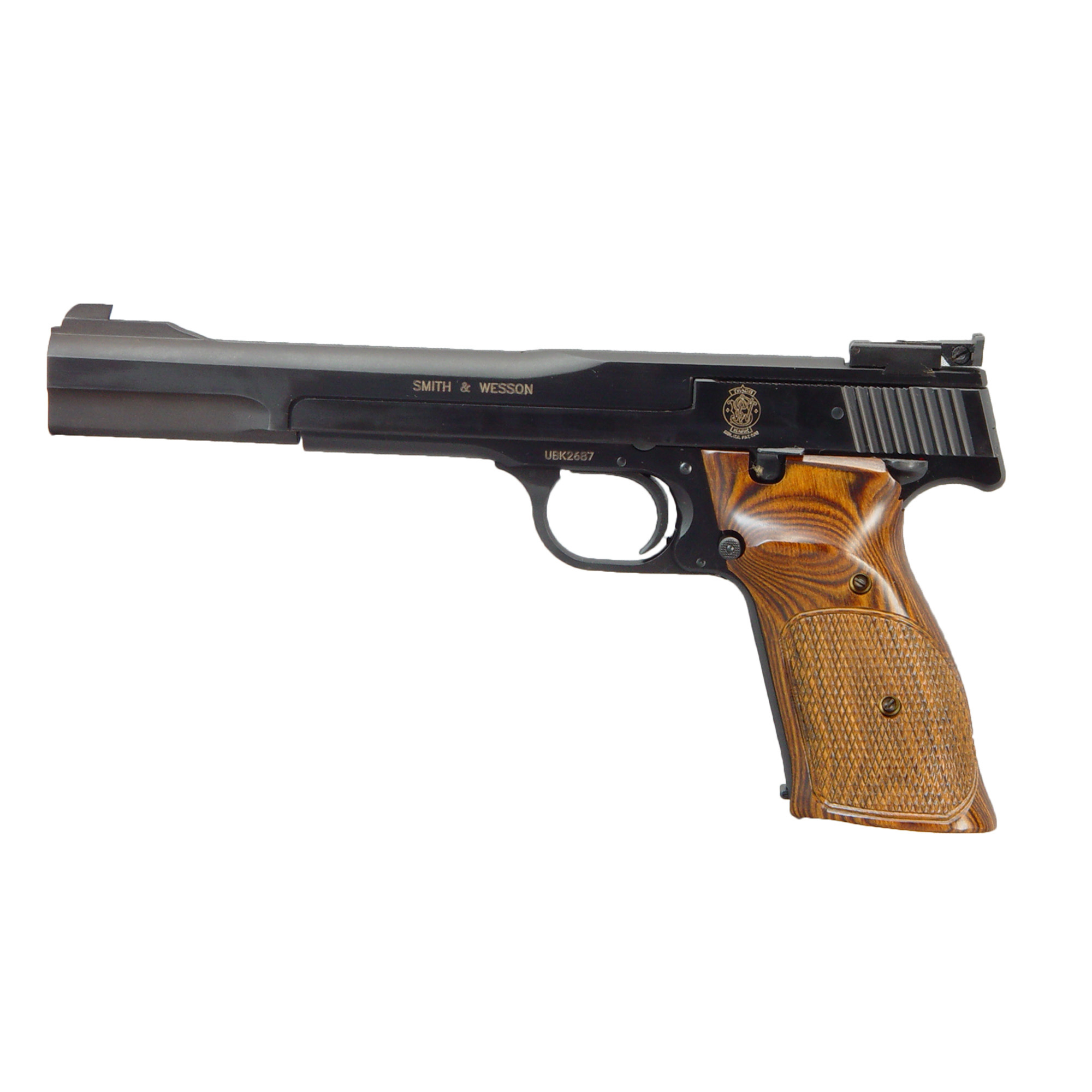 Smith & Wesson Model41 22LR 7" BLK/Wood (2)10RD Pistol (CA COMP)