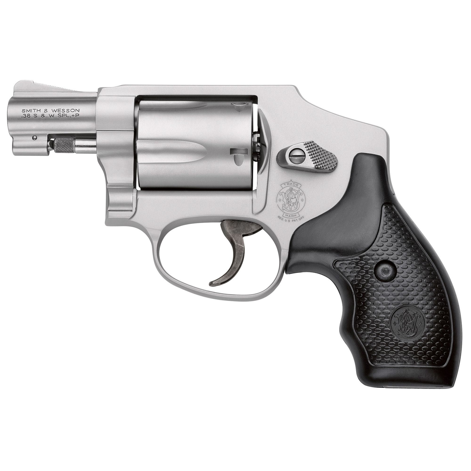 Smith & Wesson 642 Pro 38 Special +P, 1.88" SIL/BLK 5RD Revolver