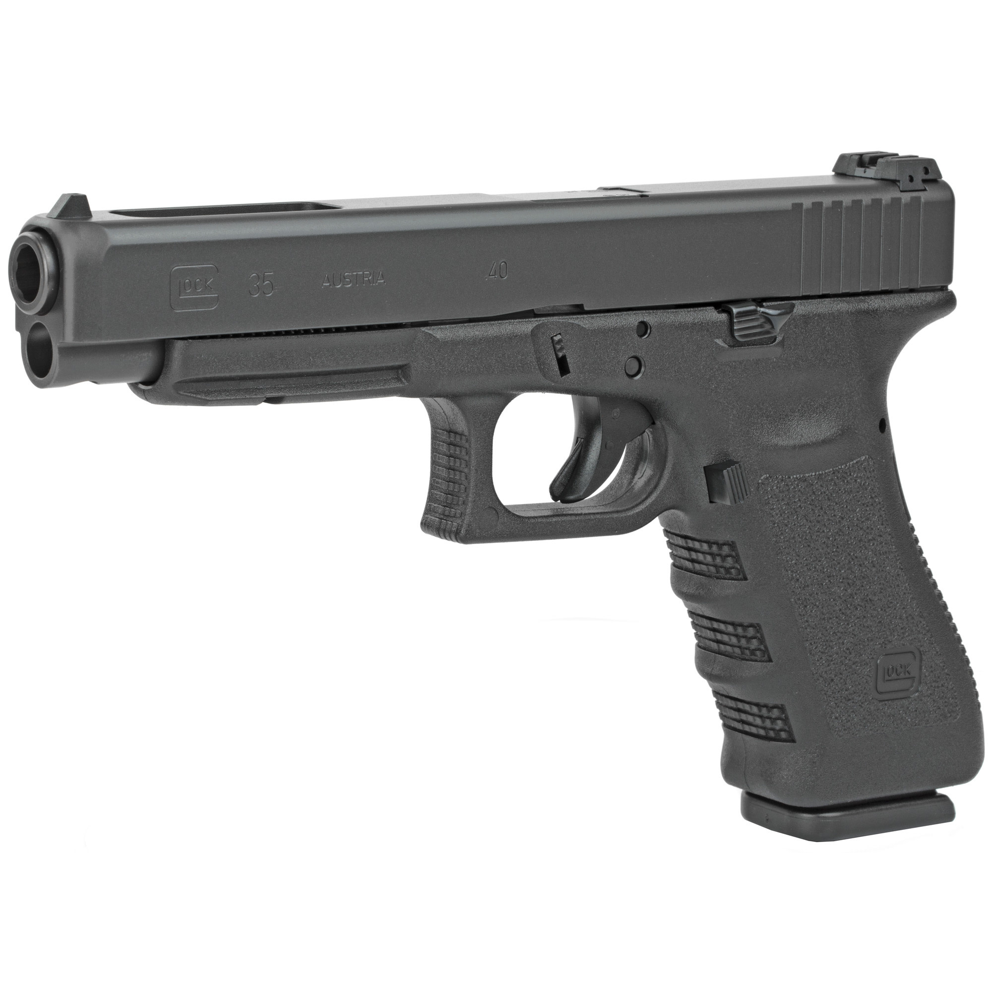 Glock G35 Gen3 40S&W 5.31" BLK/BLK (2)10RD Pistol (CA COMP)