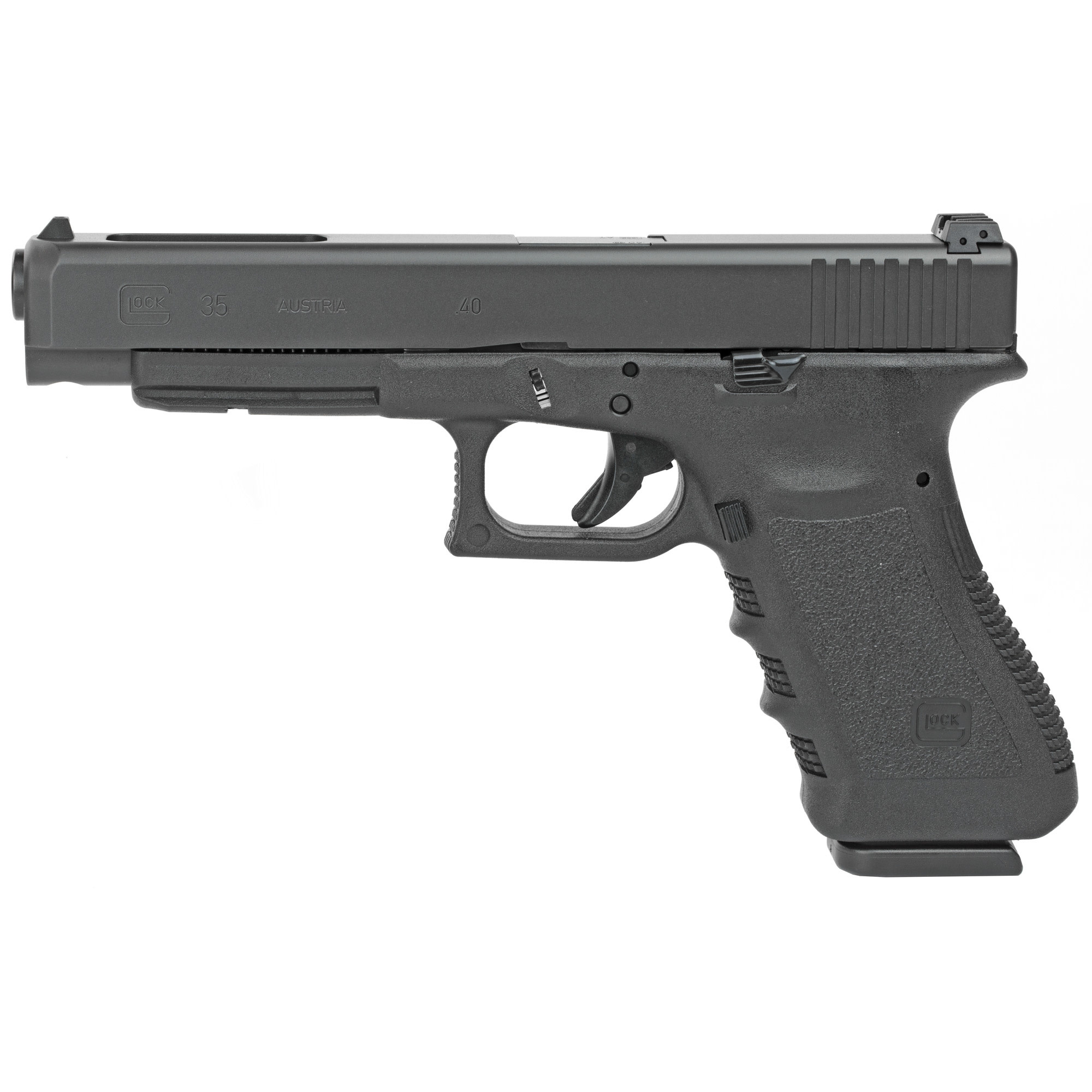 Glock G35 Gen3 40S&W 5.31" BLK/BLK (2)10RD Pistol (CA COMP)