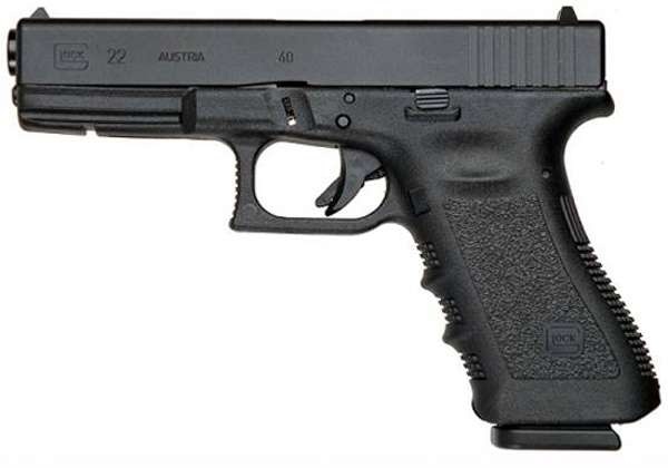 Glock G22 40S&W 4.49" BLK/BLK (2)15RND Pistol