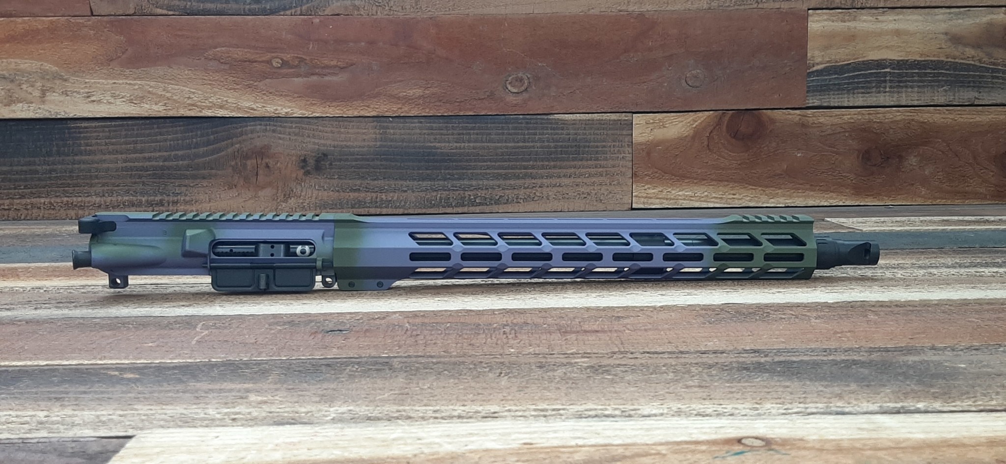 FU Misericorde  5.56 16" HBAR Cerakote Crushed Orchid/Multicam Bright Green Rifle