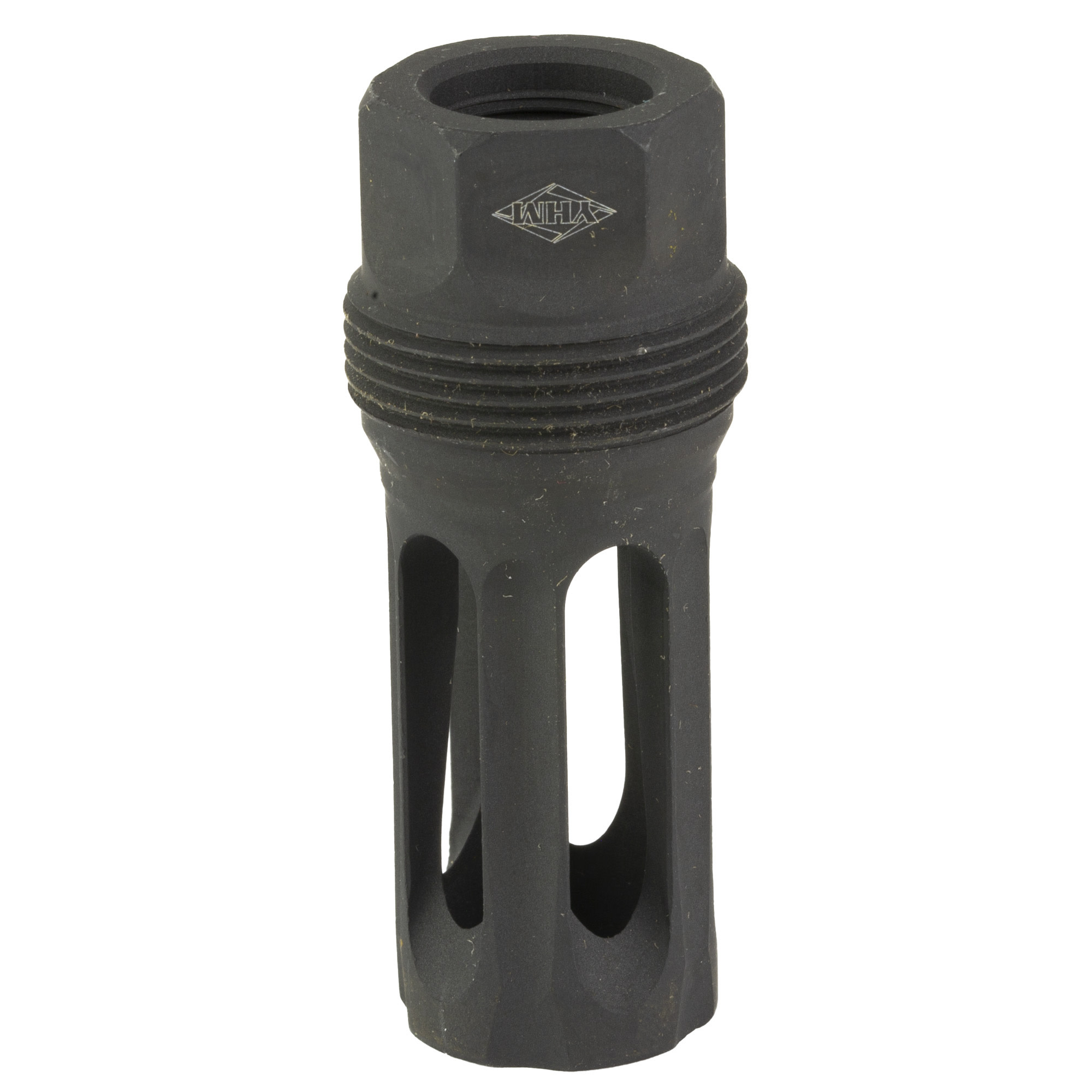 Yankee Hill Machine Co,  1-3/8"x24 Black sRx Flash Hider, 1/2-28,