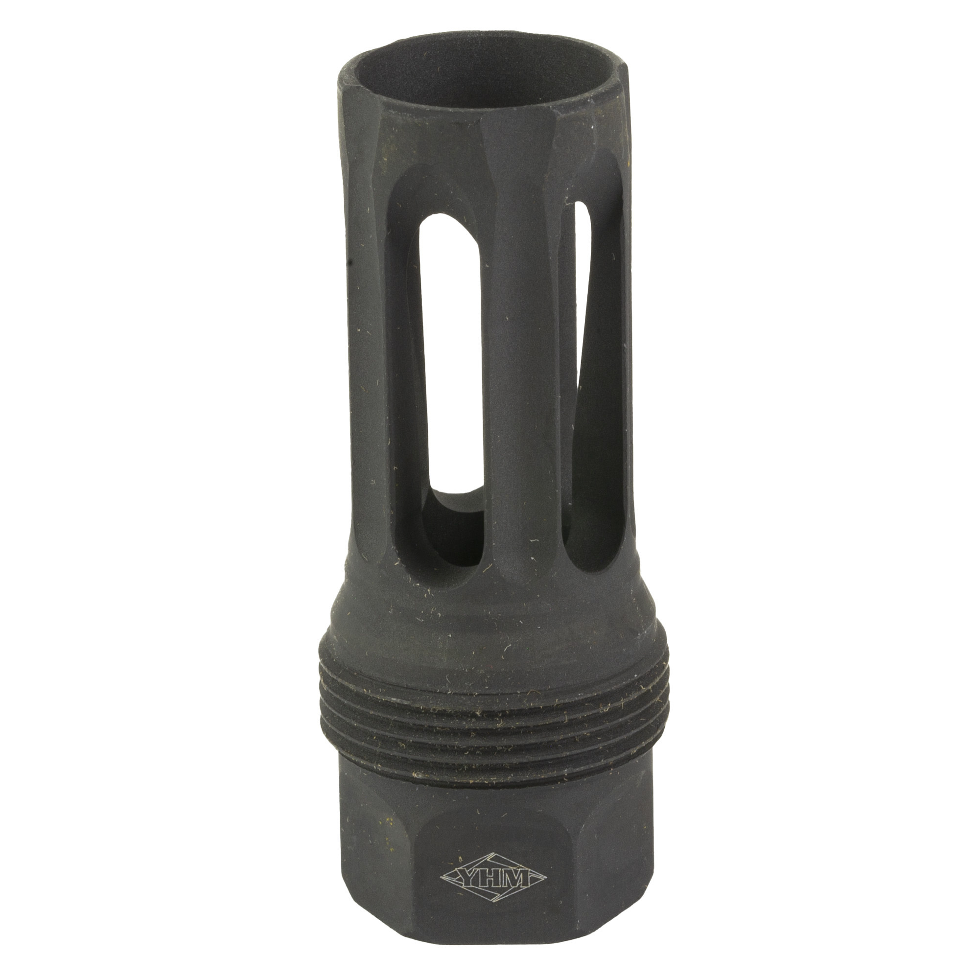 Yankee Hill Machine Co,  1-3/8"x24 Black sRx Flash Hider, 1/2-28,