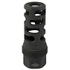 Yankee Hill Machine Co, 1-3/8"x24, Black sRx Muzzle Brake, 5/8-24,
