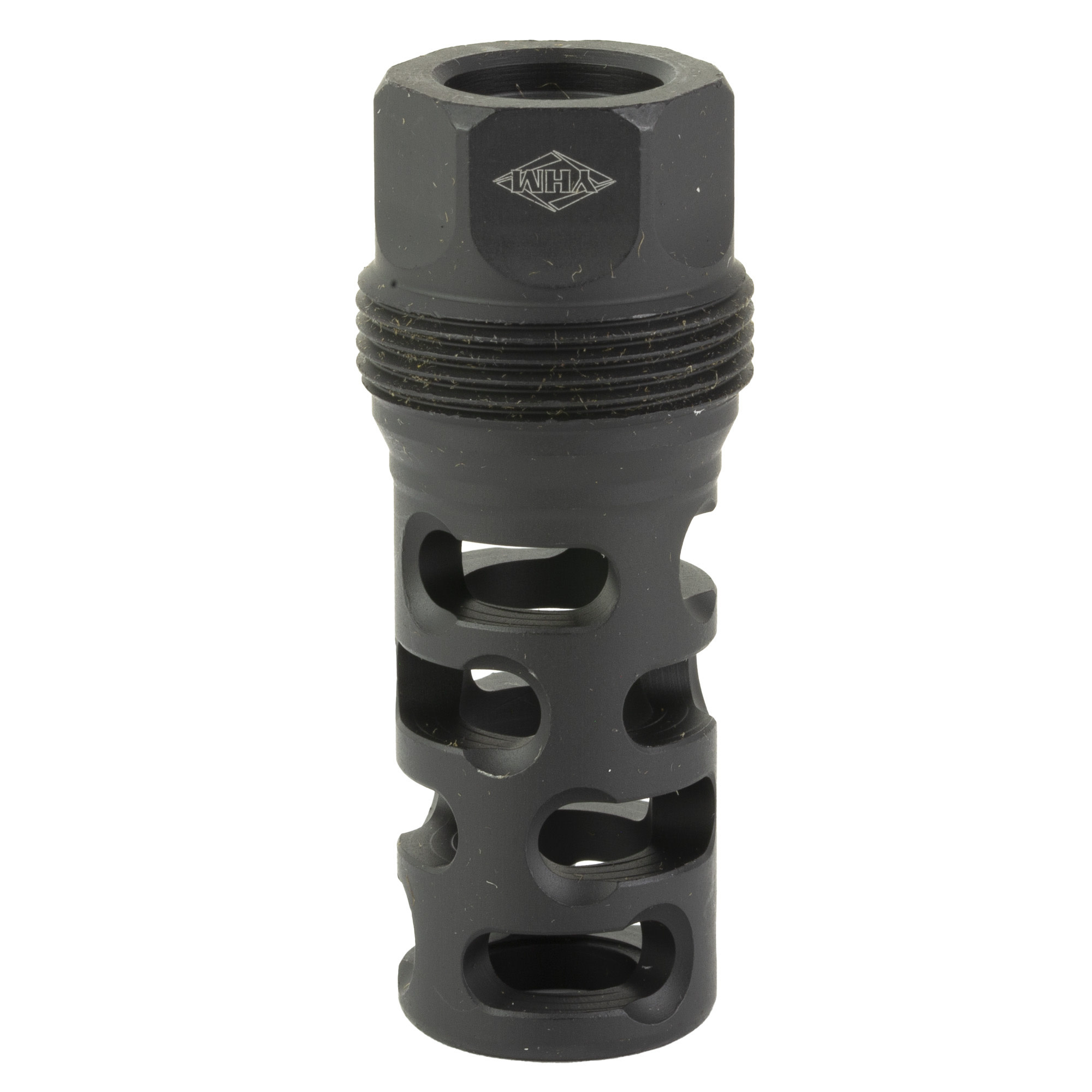 Yankee Hill Machine Co,1-3/8"x24 Black sRx Muzzle Brake, 1/2-28,