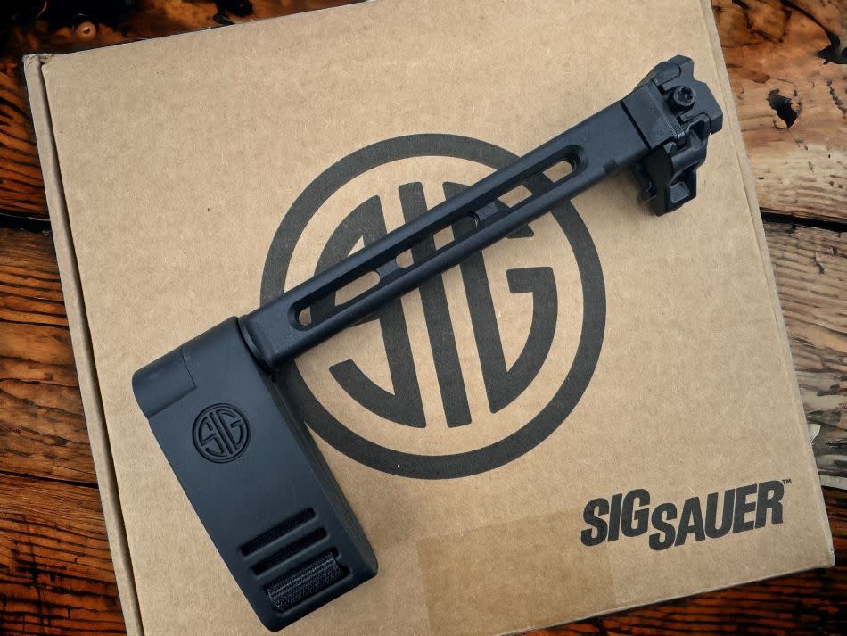 Sig Sauer MCX/MPX Folding Pivoting Contour Brace