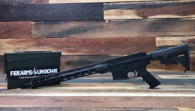 FU Misericorde 5.56 16" HBAR Cerakote Distressed BLK/Tungsten Rifle
