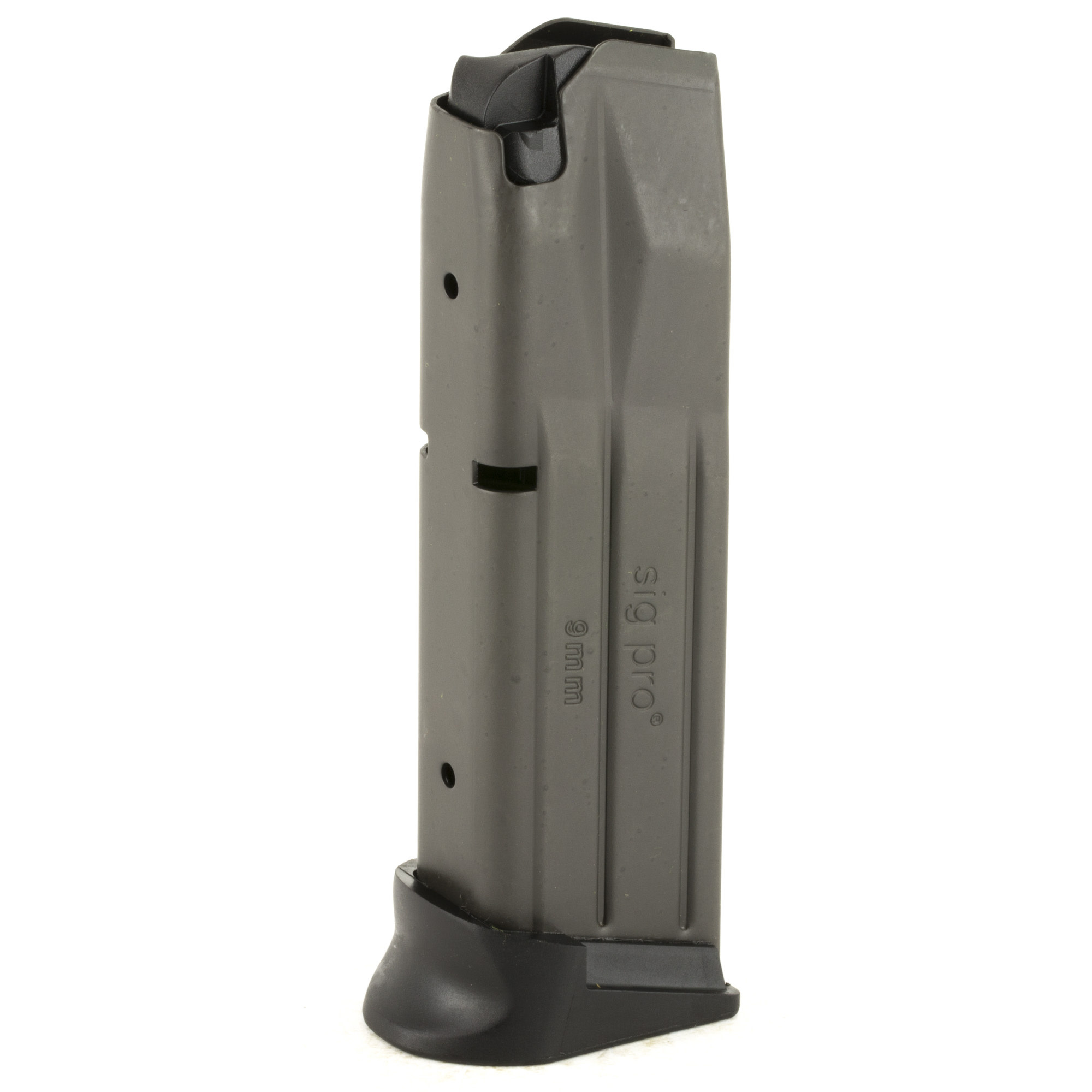 Sig Sauer, 9MM, 15 Rounds, Fits SP2022, Steel, Black Magazine,