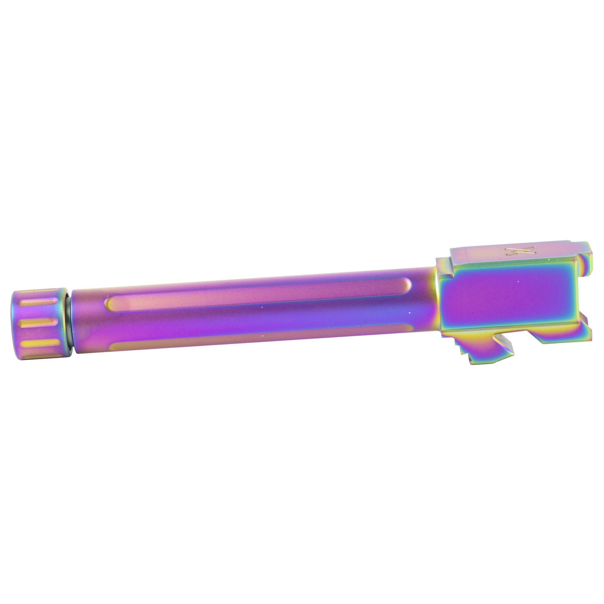 True Precision , 9MM, Rainbow, Fits Glock 17 Threaded Barrel
