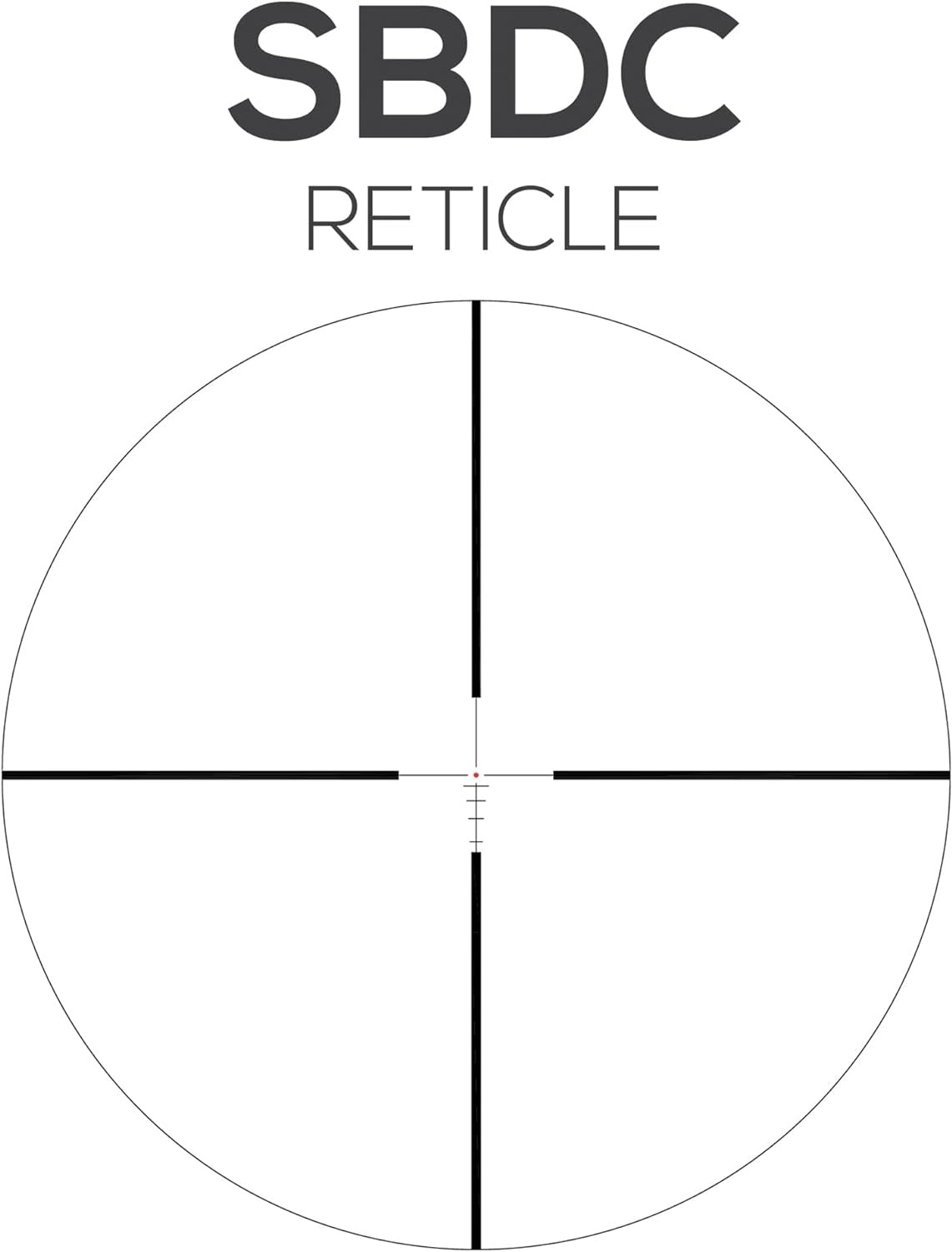 Blackhound MOA Optics Genesis,  1/2 MOA Reticle (1-6x24 SFP MOA)