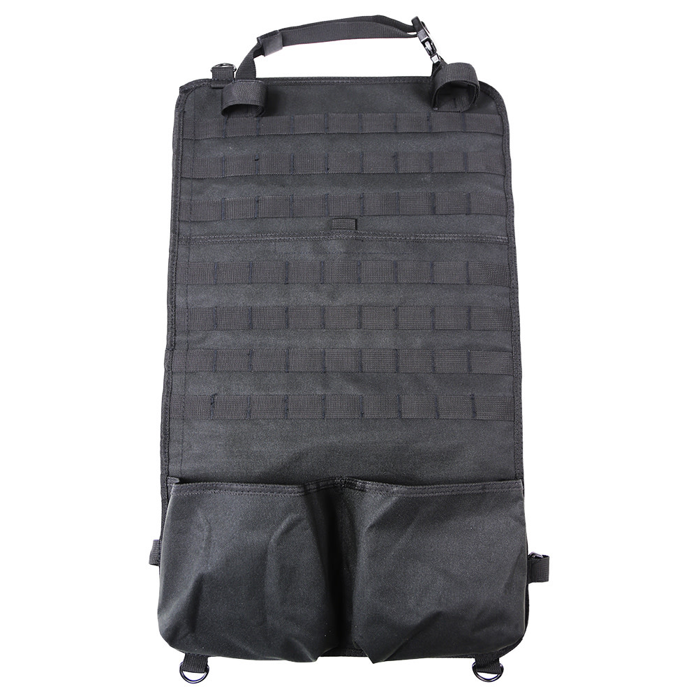 Tactical MOLLE Seat Panel Organizer /Black