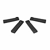 Vism MOLLE Small 4" Thumb Snap Straps/ 4Pk/ BLK