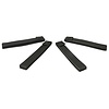 Vism MOLLE Long 6" Thumb Snap Straps / 4 Pk / BLK