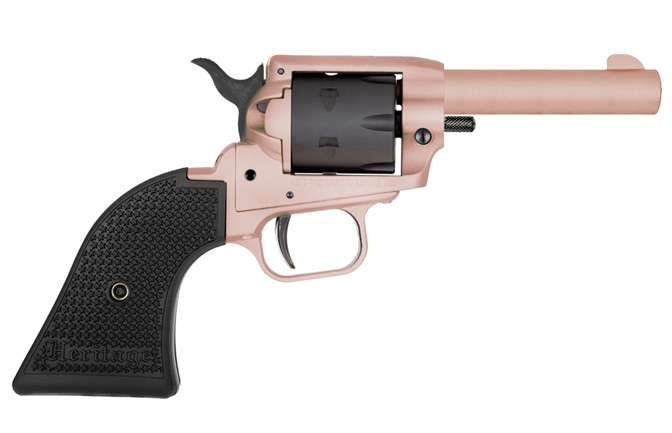 Heritage Barkeep 22LR 3" Rose Gold/SBK 6RD Revolver