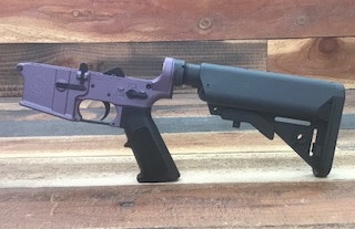 FU Misericorde 5.56 16" HBAR  Cerakote Bright Purple/Black Rifle