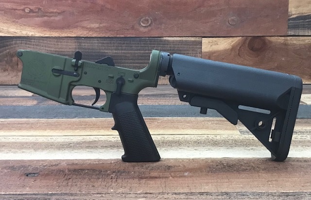 FU Misericorde 5.56 16" HBAR Cerakote Multicam Green/Black Rifle