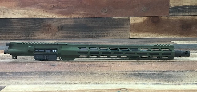 FU Misericorde 5.56 16" HBAR Cerakote Multicam Green/Black Rifle