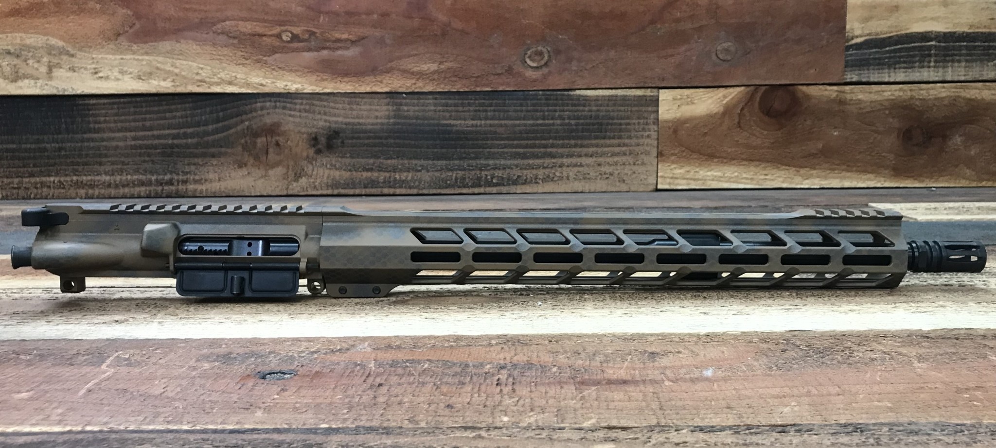 FU Misericorde 5.56 16" Midlength  Cerakote Camo Coy/Gun Metal Grey Rifle