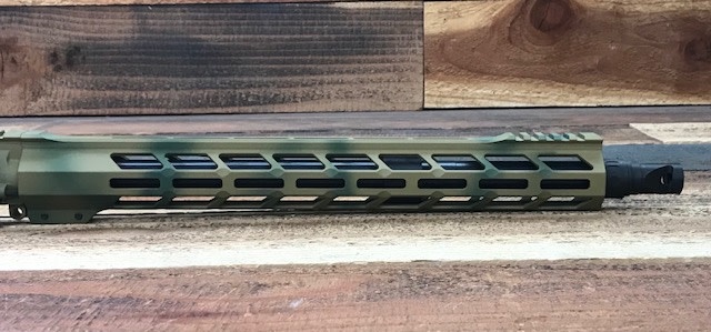 FUCA-15 5.56 16" HBAR Cerakote Forest Camo 30RD Rifle